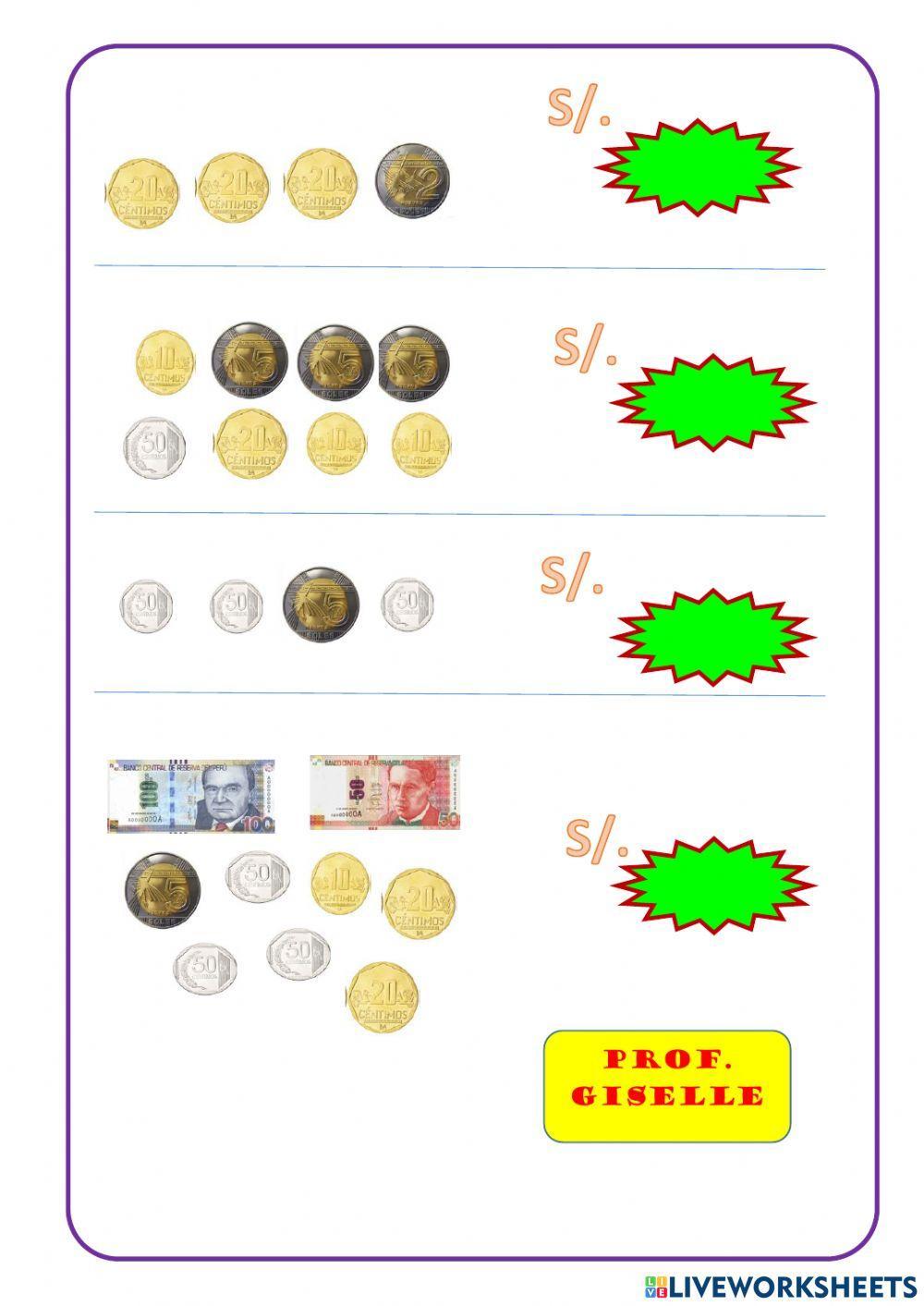 Monedas y billetes del Perú