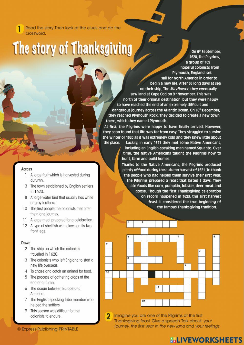 The Story of Thanksgiving 5248587 teachergre