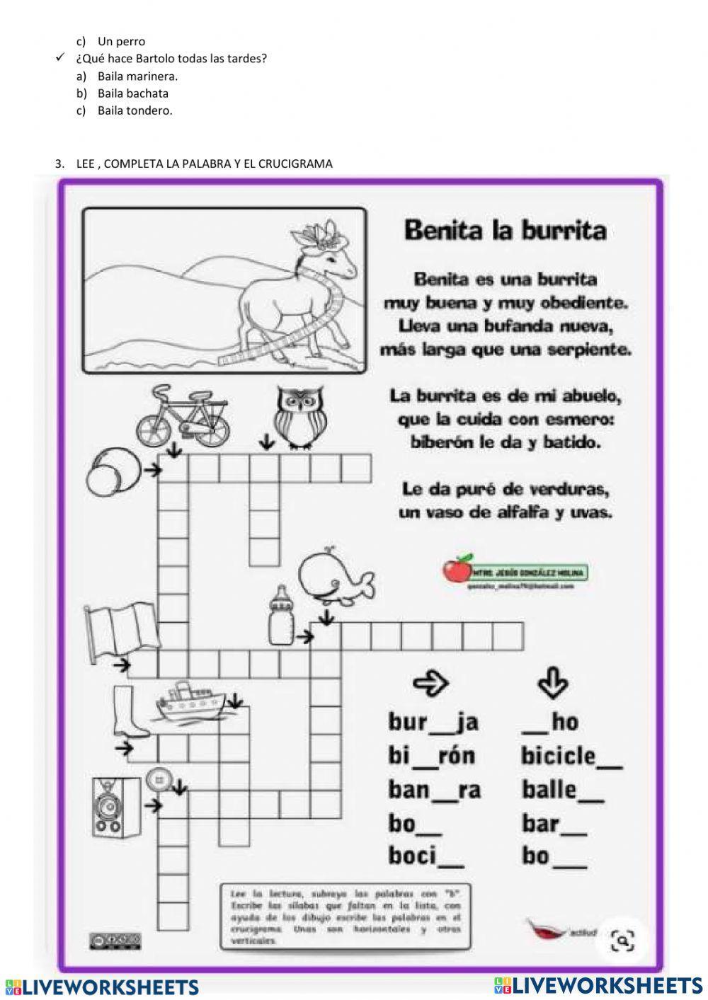 Conocemos la letra B