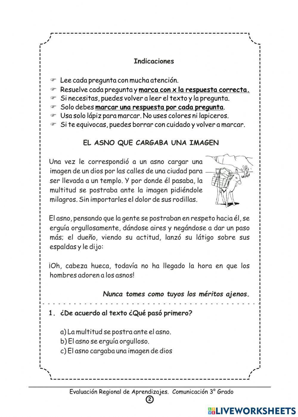 Comprensión lectora