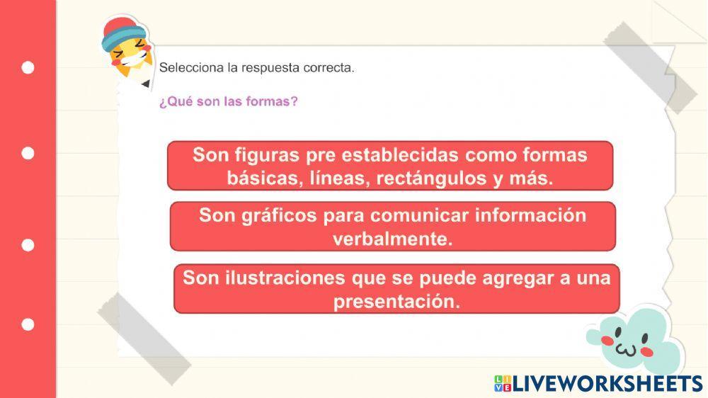 Actividad en clase - Formas en Power Point