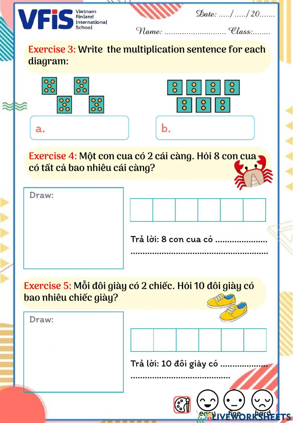 Worksheet Multiplication Word Problems Week 12