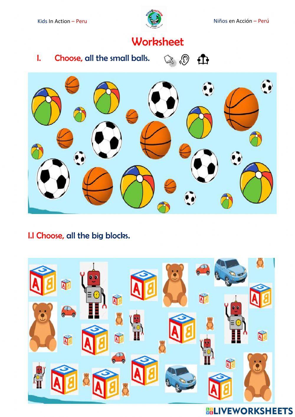 1672013 | Big and small toys | kidsinaction2020