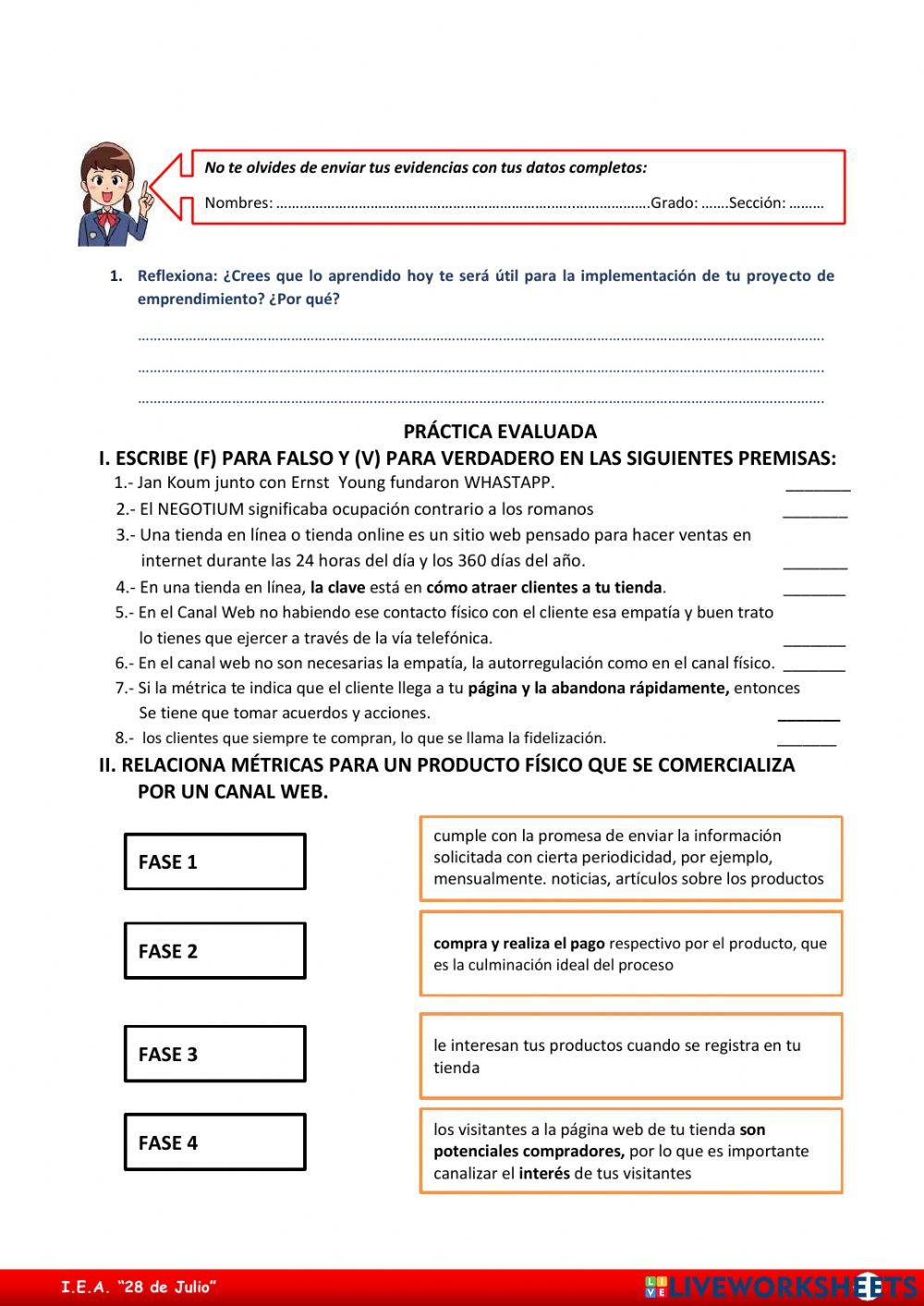 Mi primer proyecto de emprendimiento