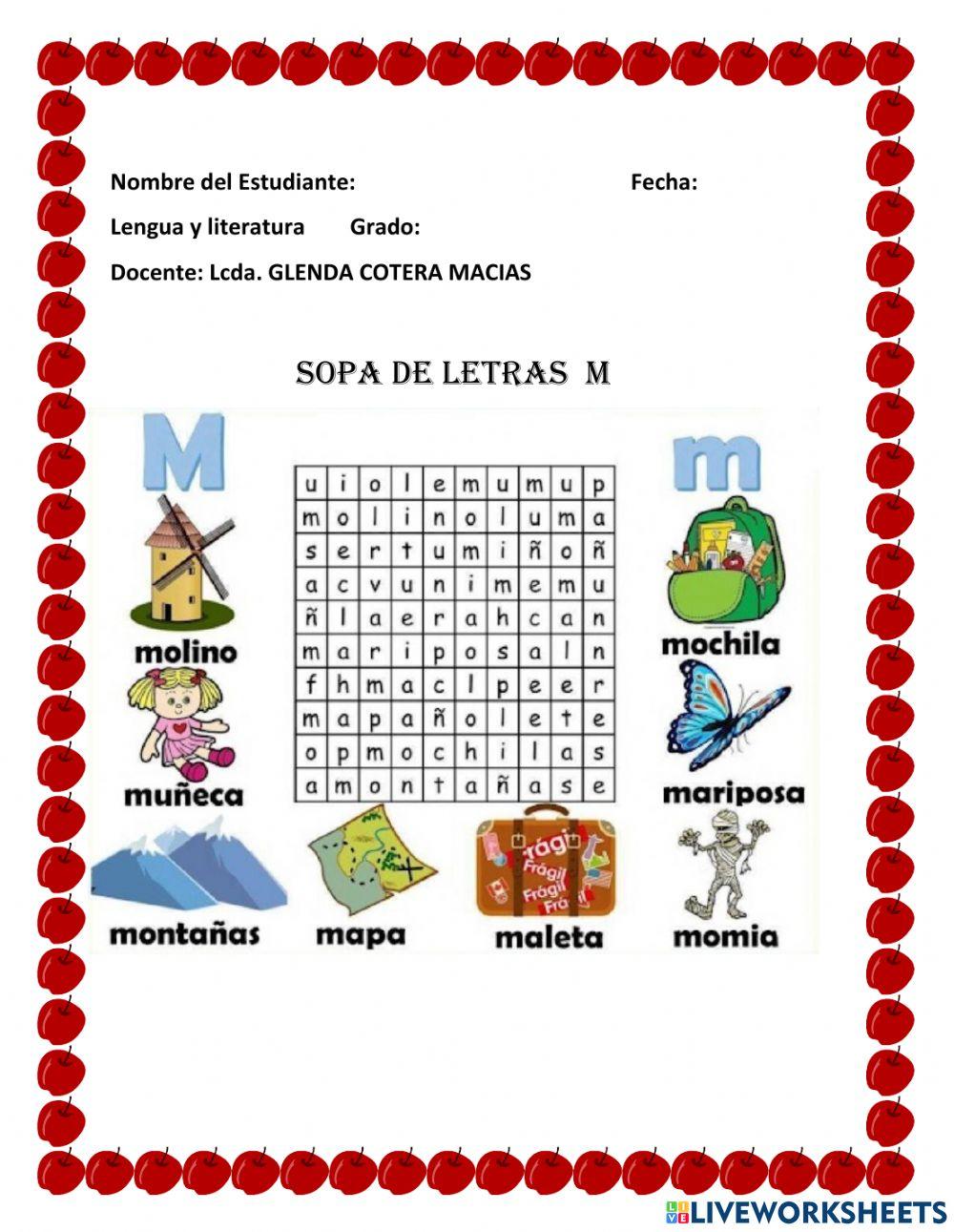 Sopa de letras
