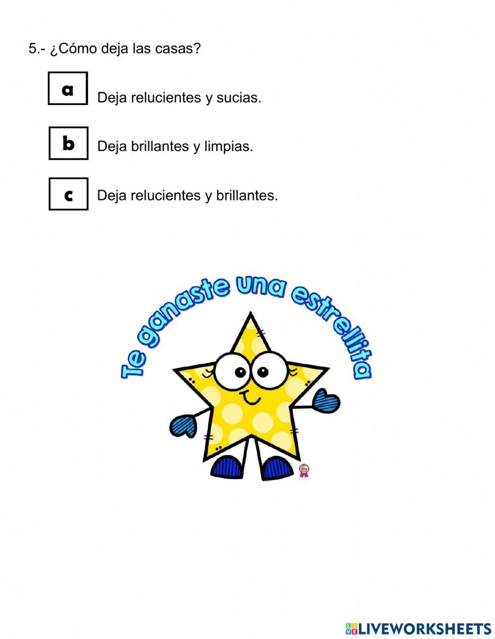 Lectura comprensiva: braulio el pintor