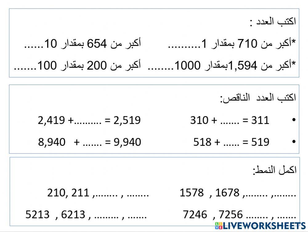 أنماط الجمع