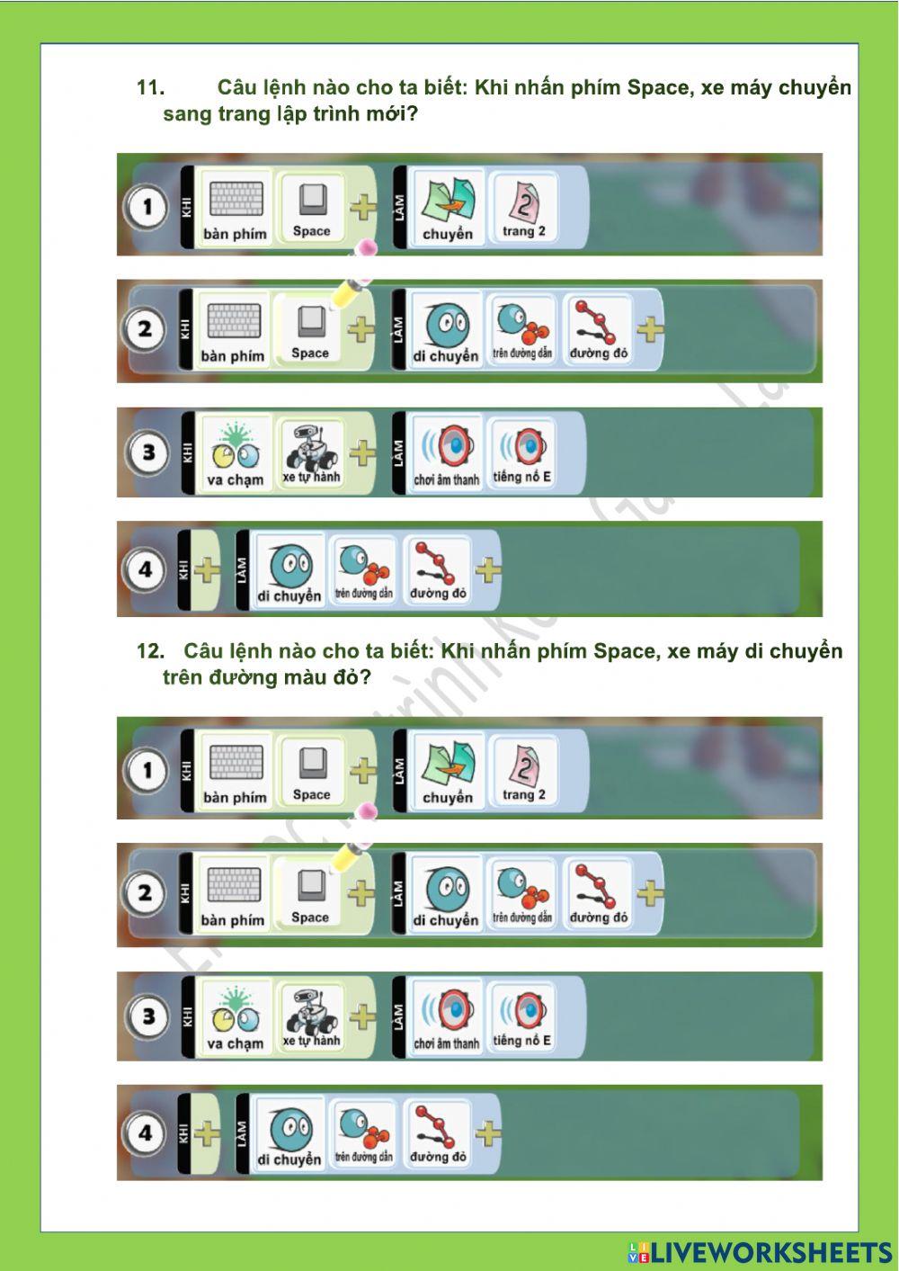 Đề cương ôn tập kỳ I-lớp 2