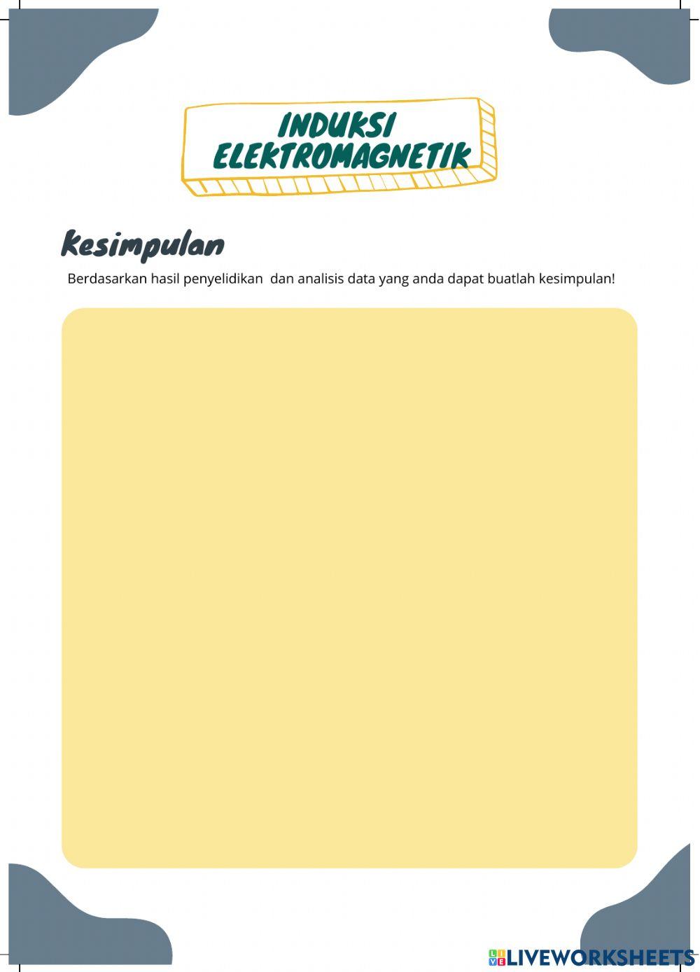 Lkpd induksi elektromagnetik