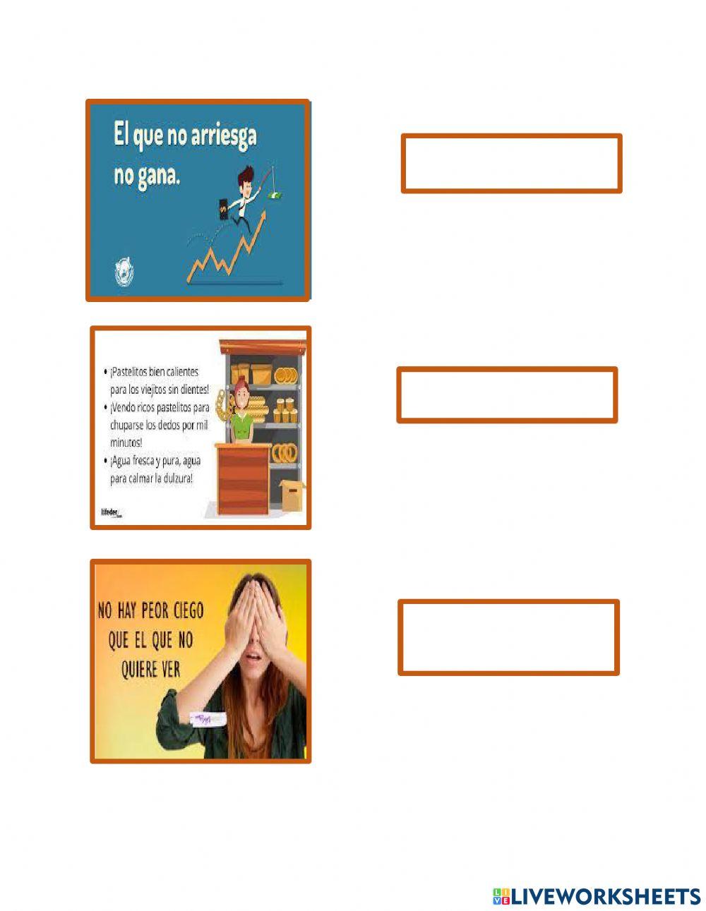 Dichos, refranes y pregones