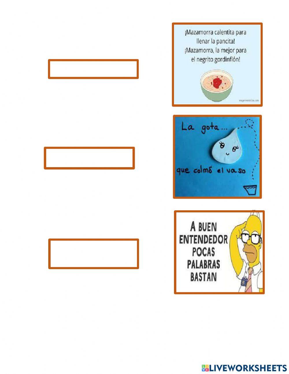 Dichos, refranes y pregones