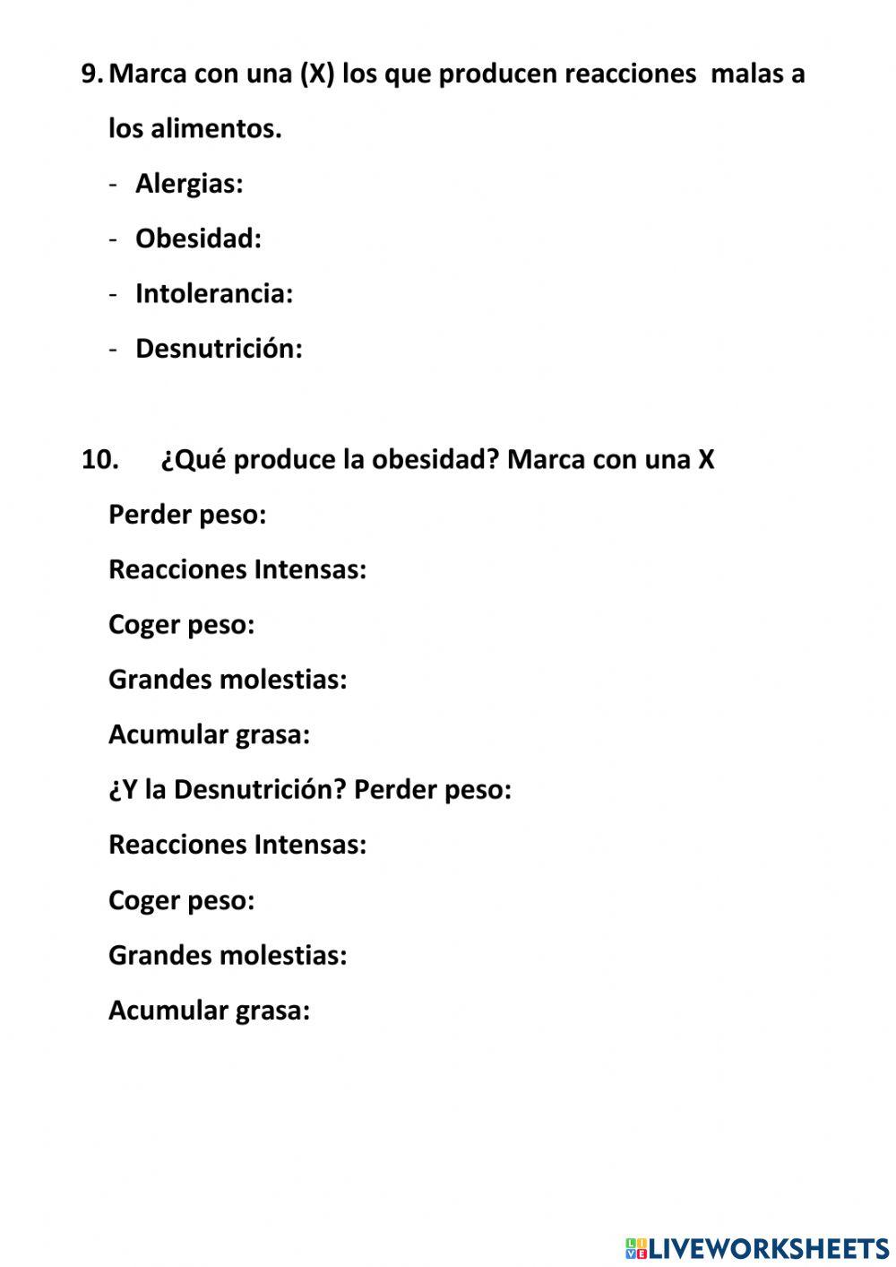 La alimentación saludable