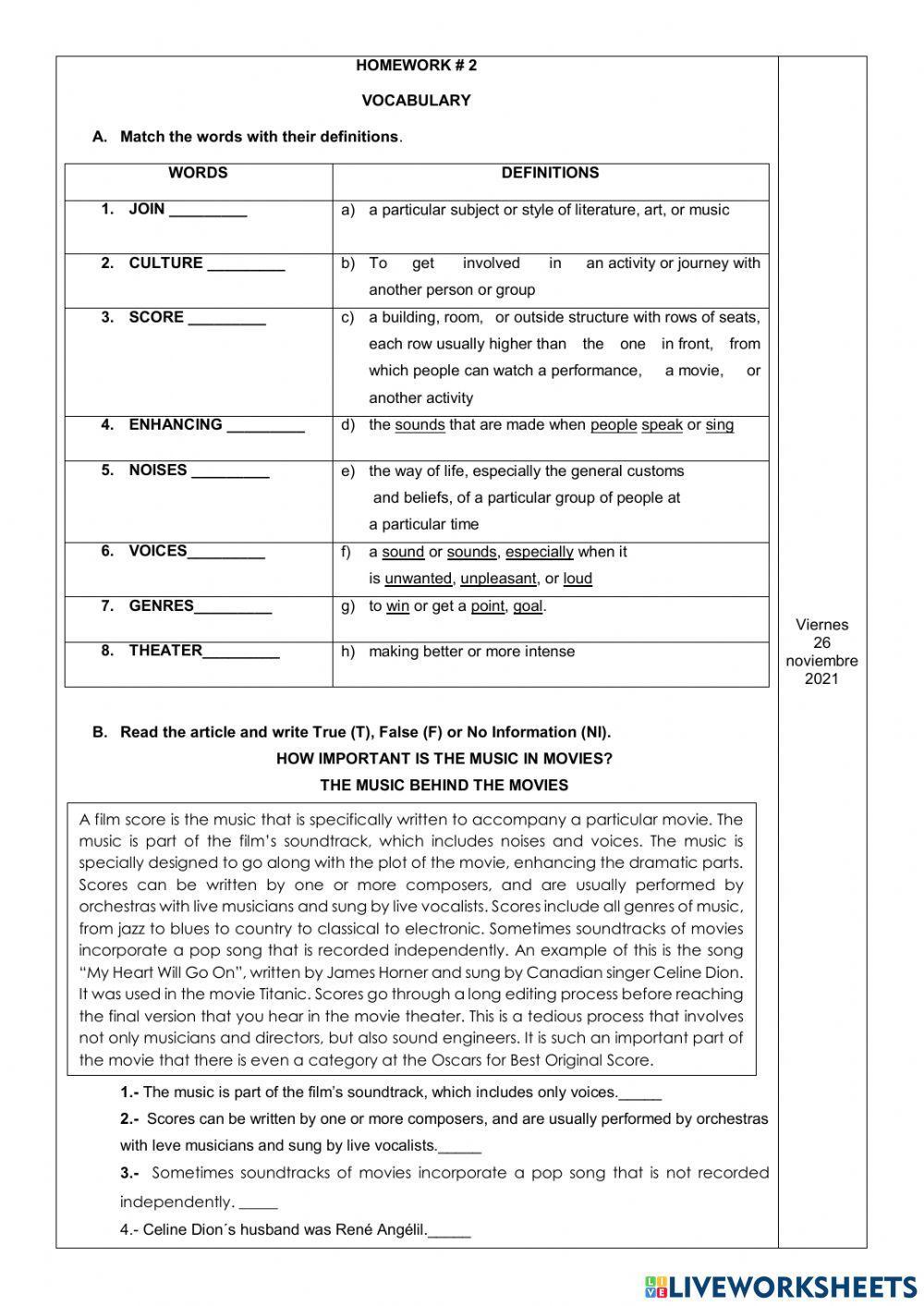 Ejercicios Online-3rd BGU-Skimming and Scanning