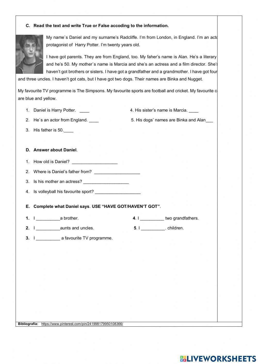 Ejercicios Online-3rd BGU-Skimming and Scanning