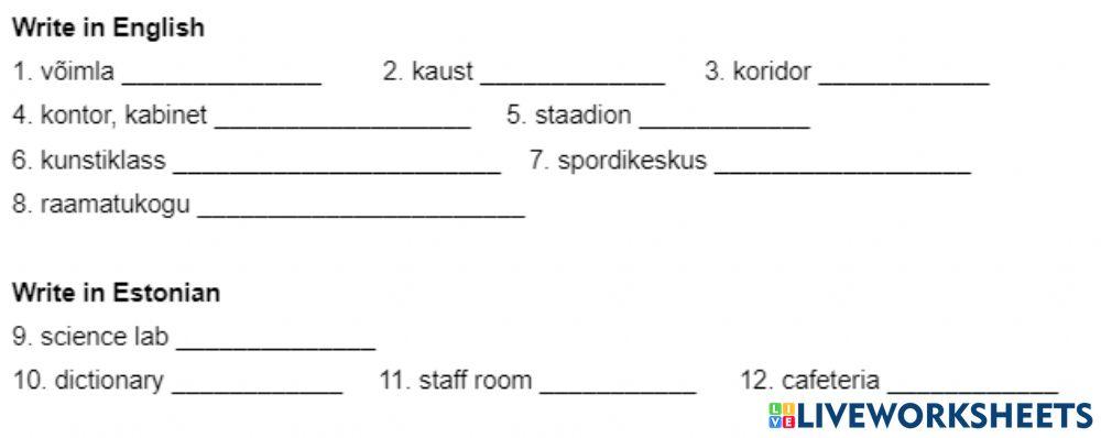 Gateway A1+ U2 vocabulary 2