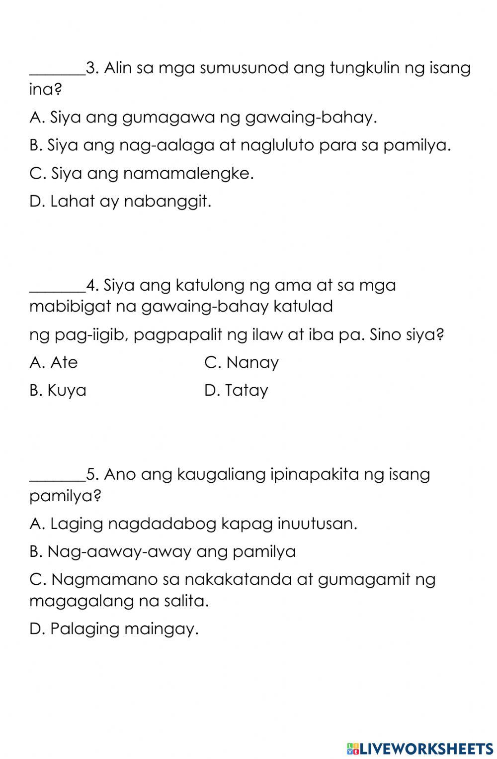 Araling Panlipunan-Q2 Module