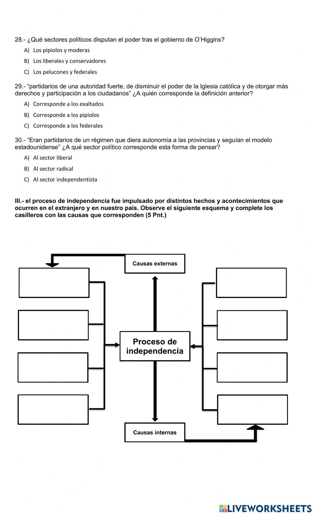 Evaluacion de 8° n°3