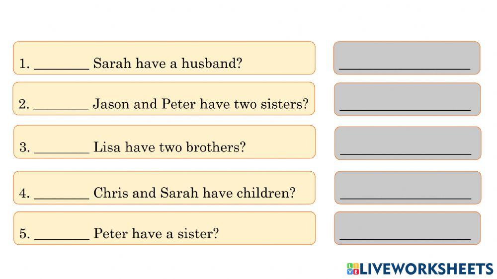 Unit 4-This is my family-Grammar