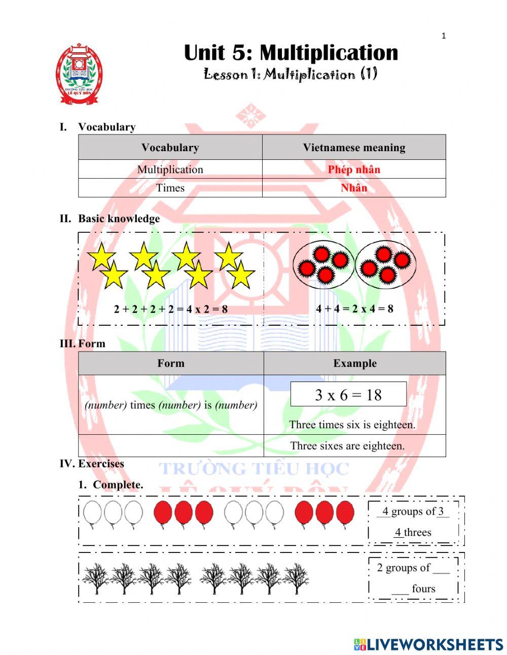 Math 3-Revision Unit 3 and 4