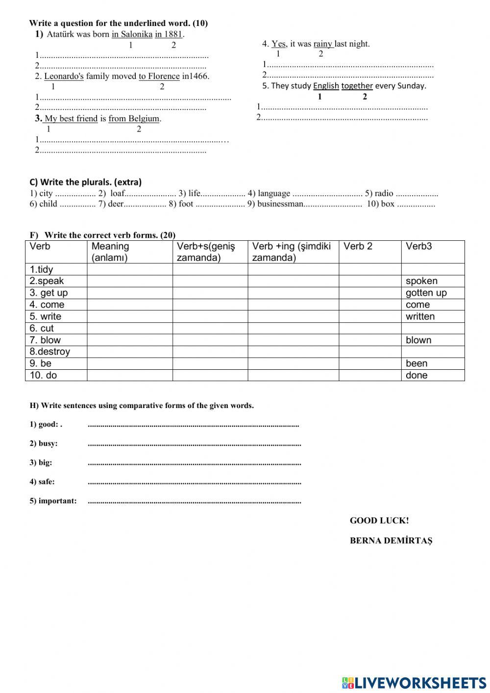 Quiz-3-Eymen 7-Grade-November week3