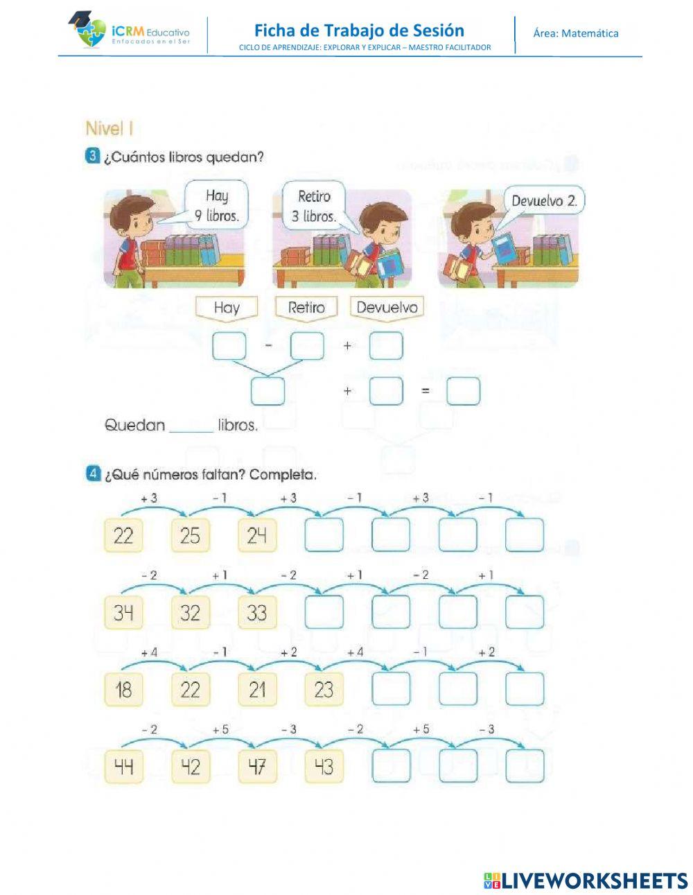 Operaciones combinadas