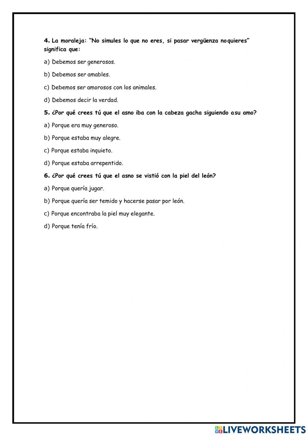 Leemos textos narrativos - 23 de noviembre