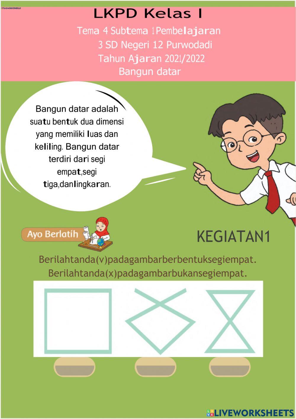 Lembar kerja peserta didik(LKPD)