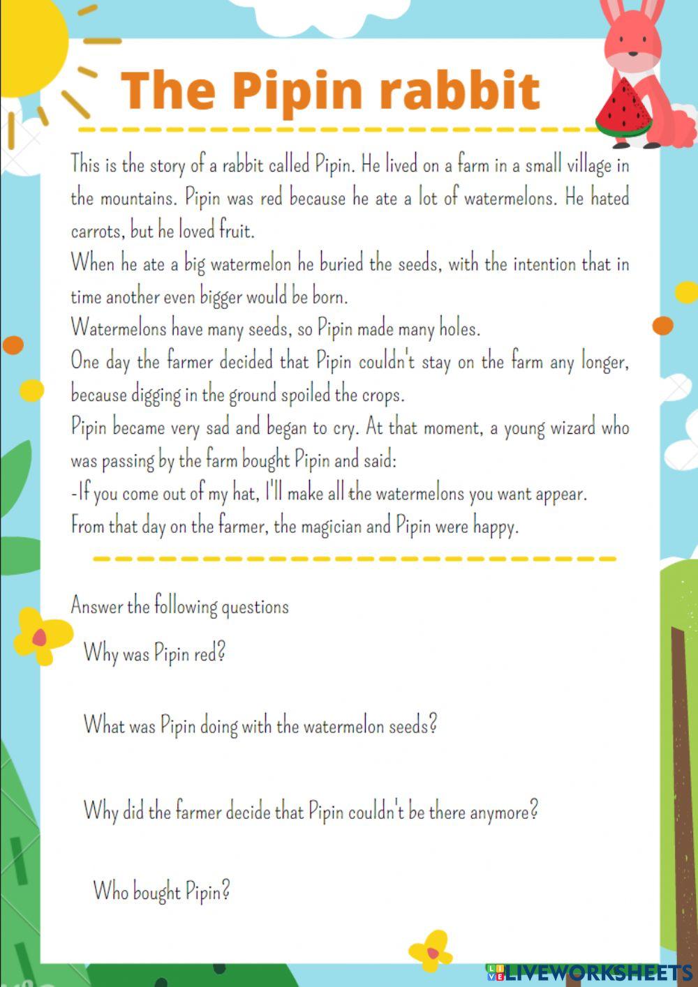 The Pipin rabbit 1674005 | Gemma Escudero | Live