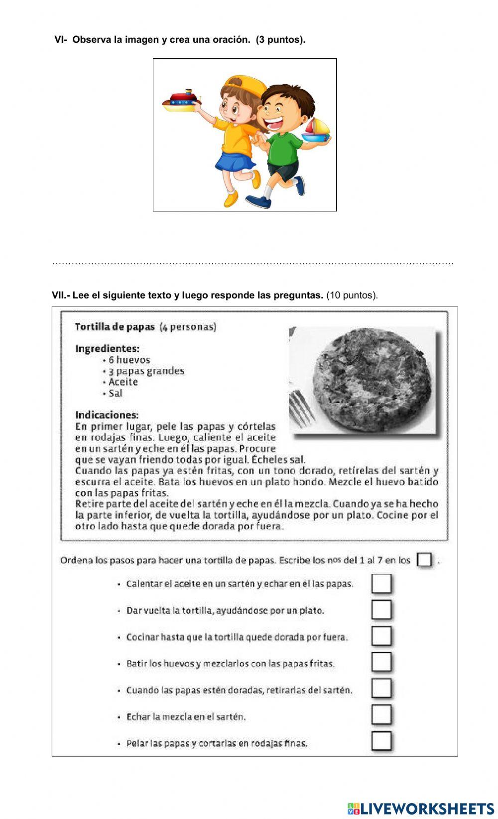 Evaluación Lenguaje Unidad 4