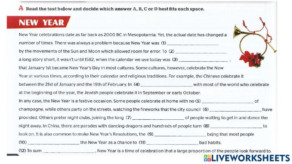 Test Vocabulary (B2 for all exam)-2-7