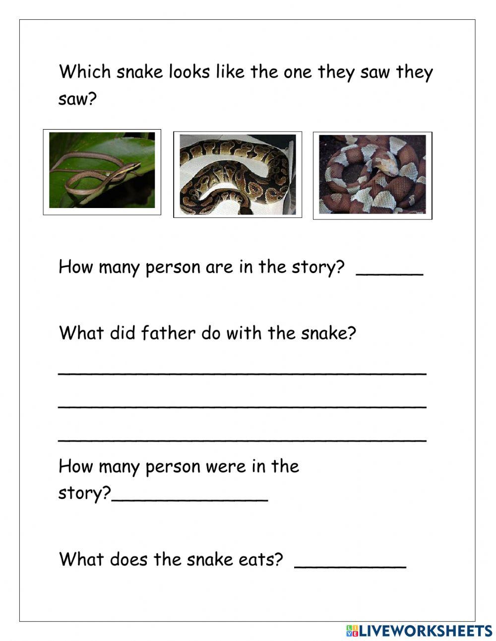 Comperhension question