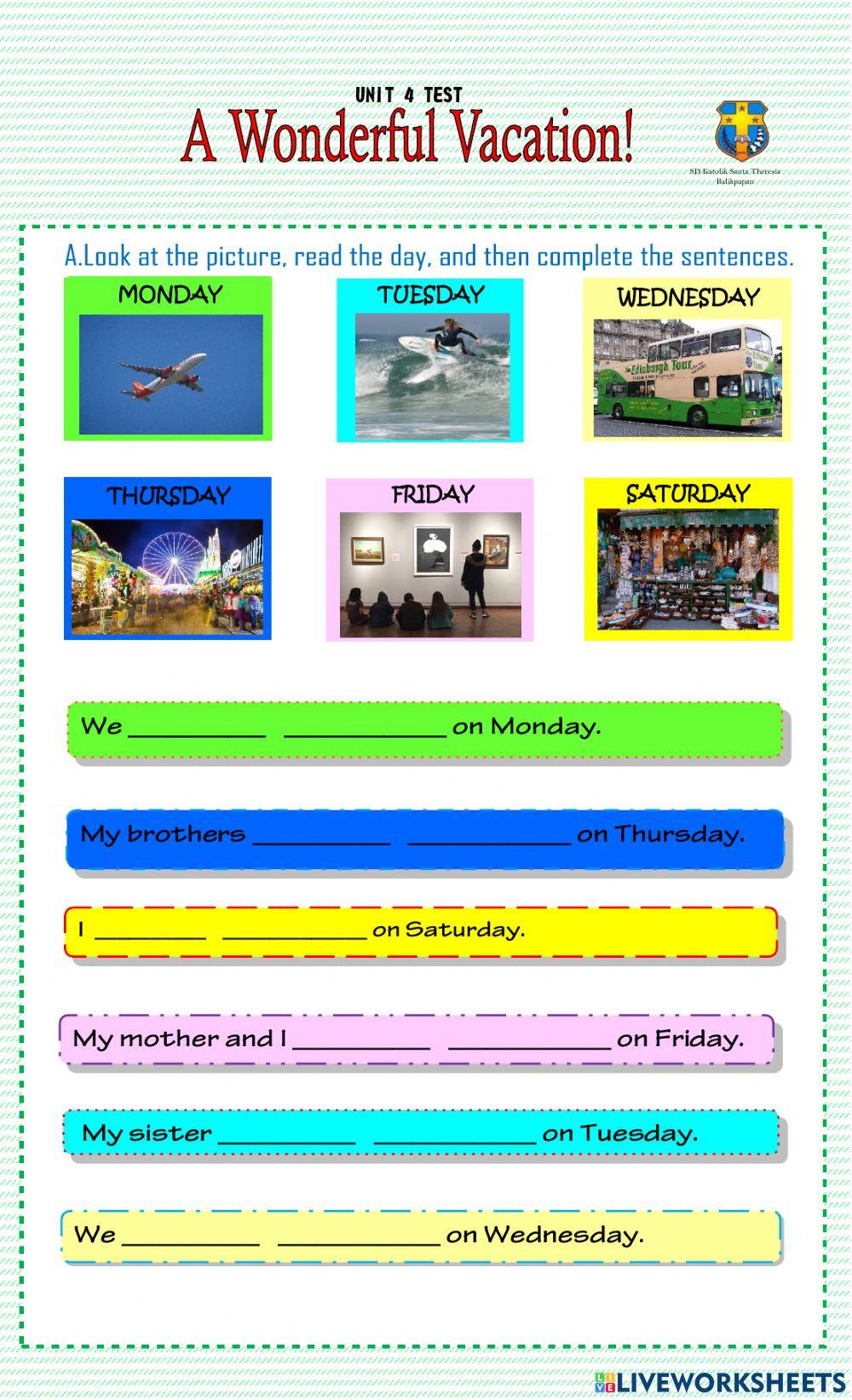 A Wonderful Vacation