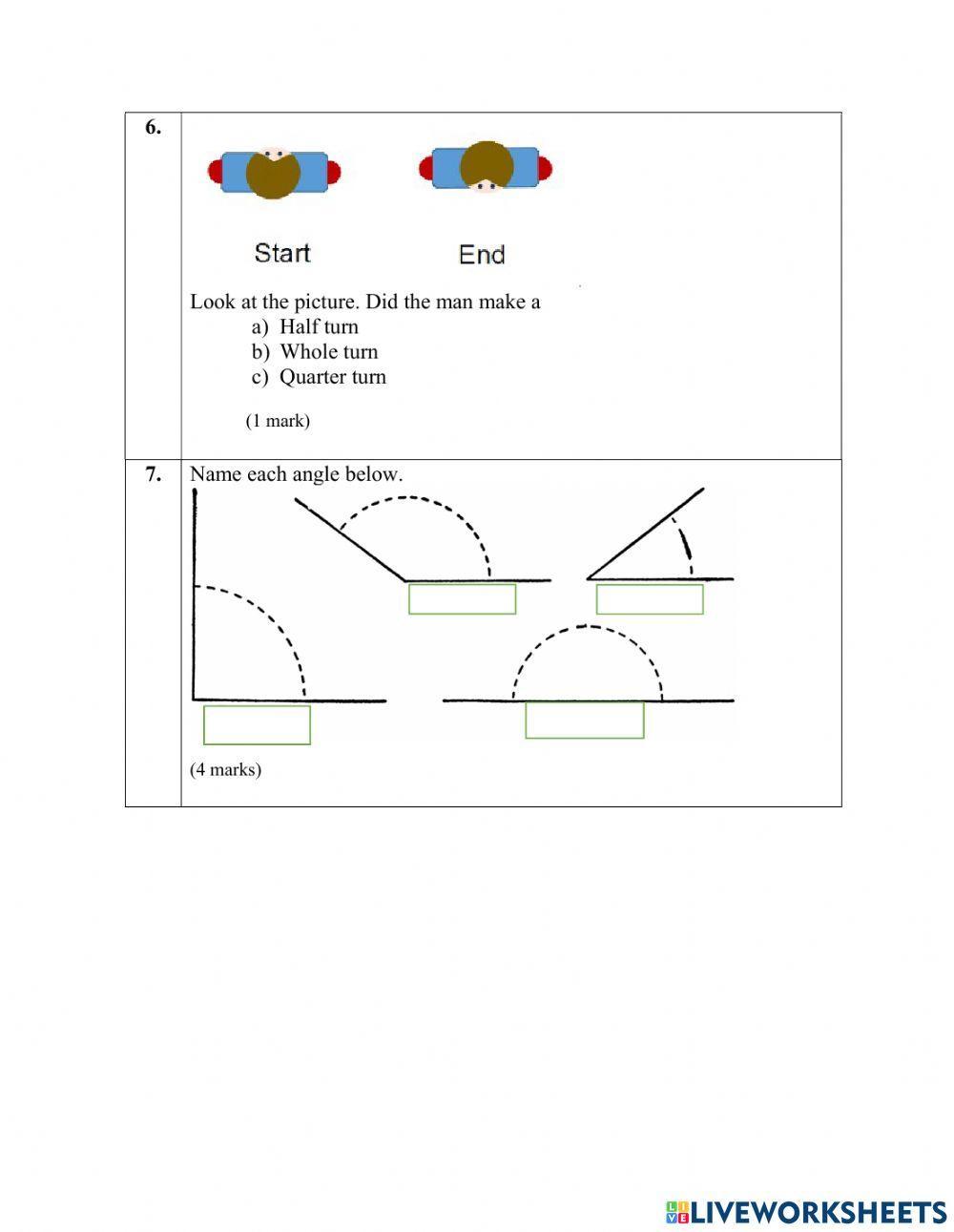 Christmas Mathematics Test
