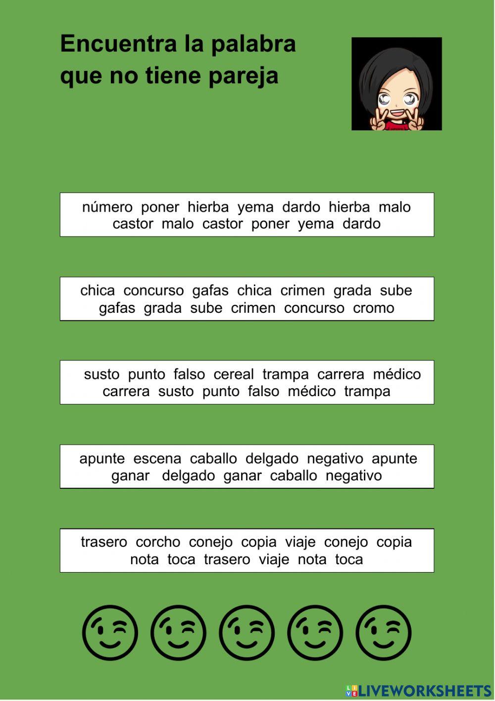 Palabra solitaria 08