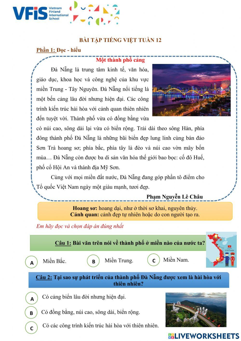 Bài tập cuối tuần 12