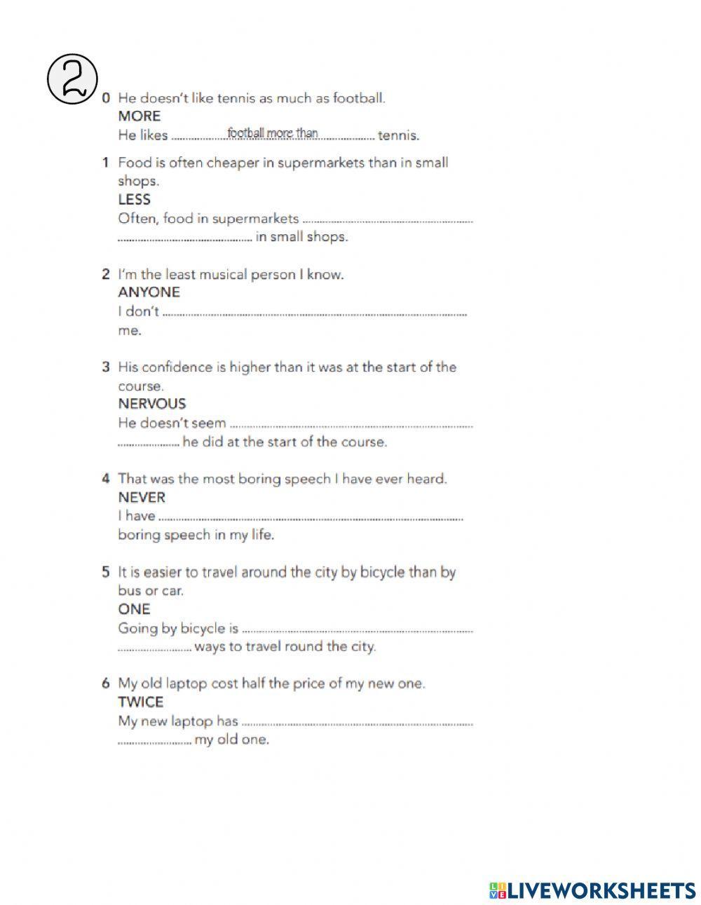 FCE Selections Unit 1-4