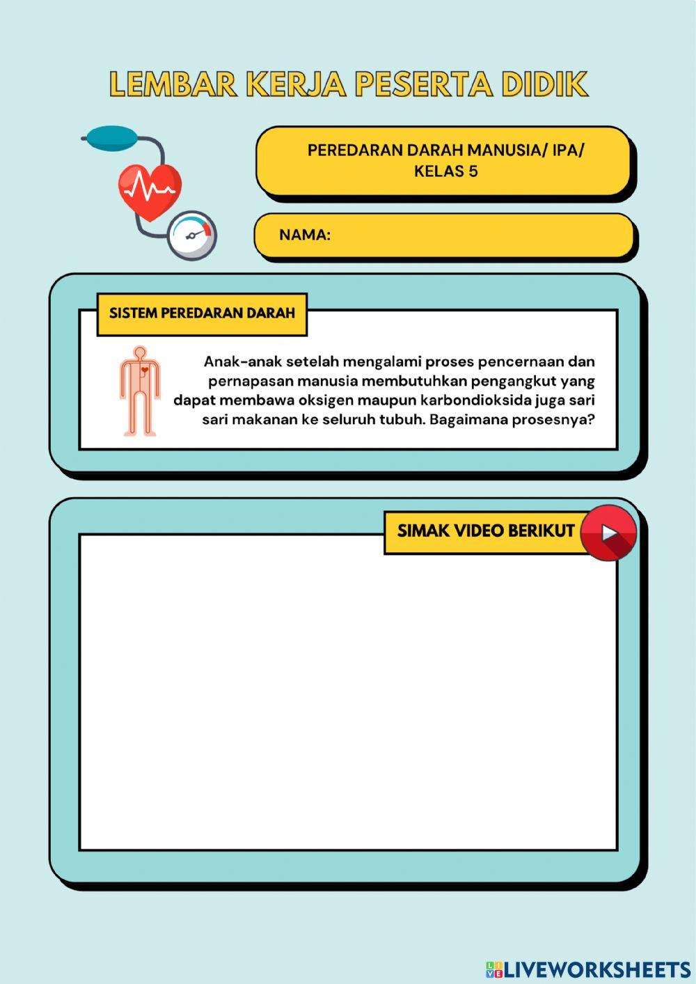 SISTEM PEREDARAN DARAH MANUSIA
