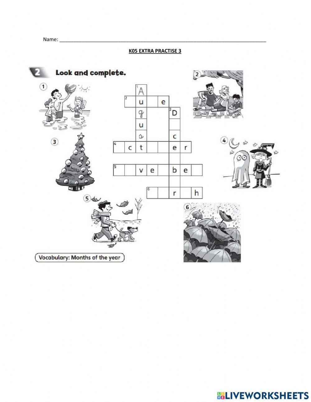 K05 Extra Practise 3