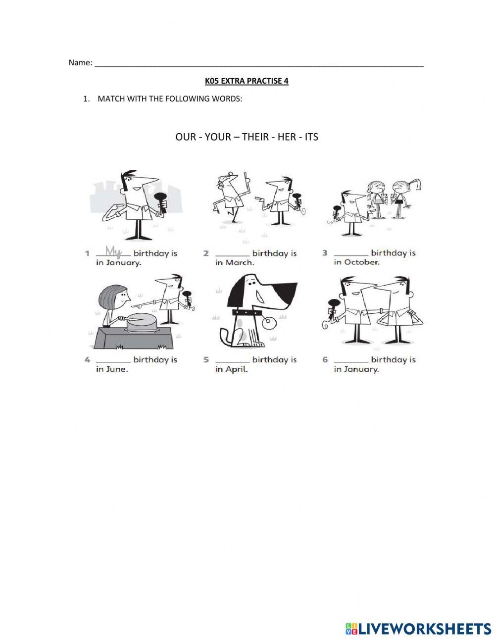 K05 Extra Practise 4