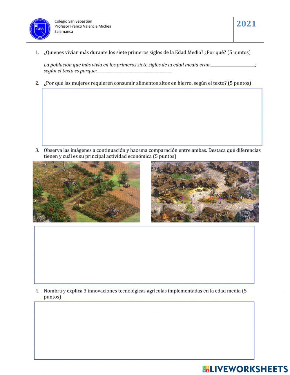 Guía 7mo Básico Unidad III