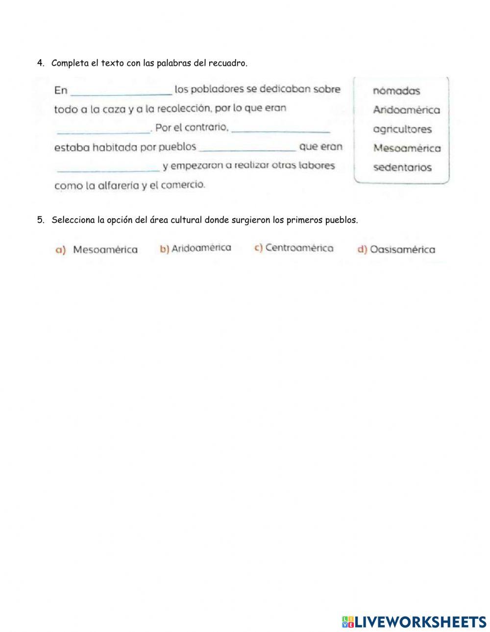 Regiones culturales.