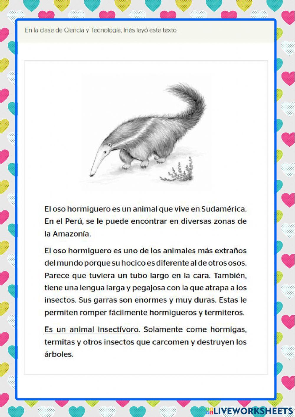 Comprensión de textos