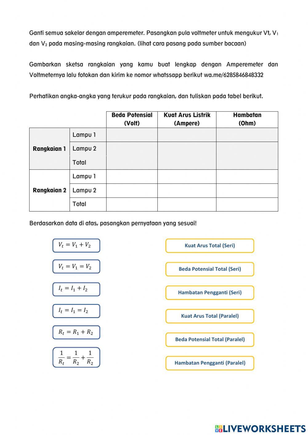 LKPD Seri Paralel Dubay