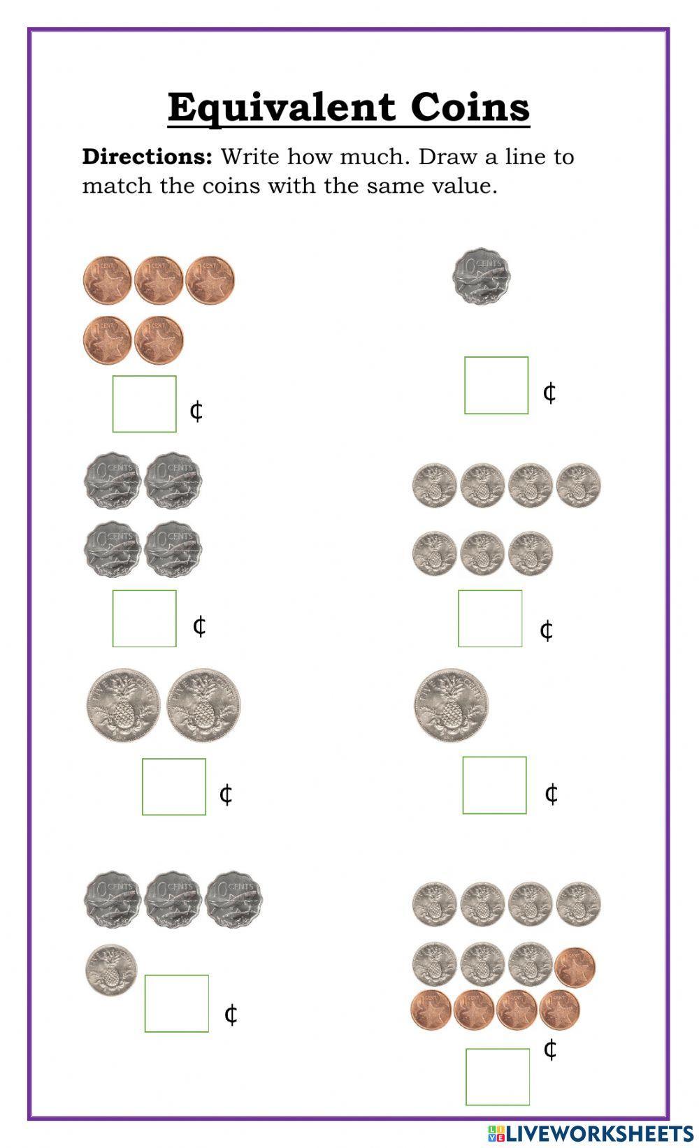 Equivalent Coins