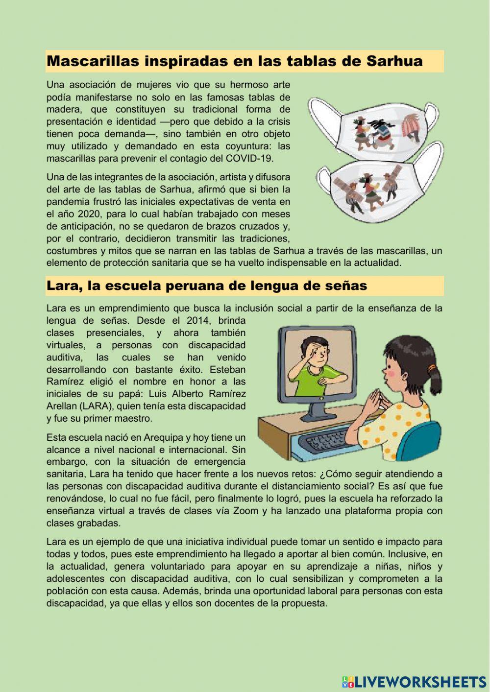 Experiencias de innovación y emprendimientos regionales