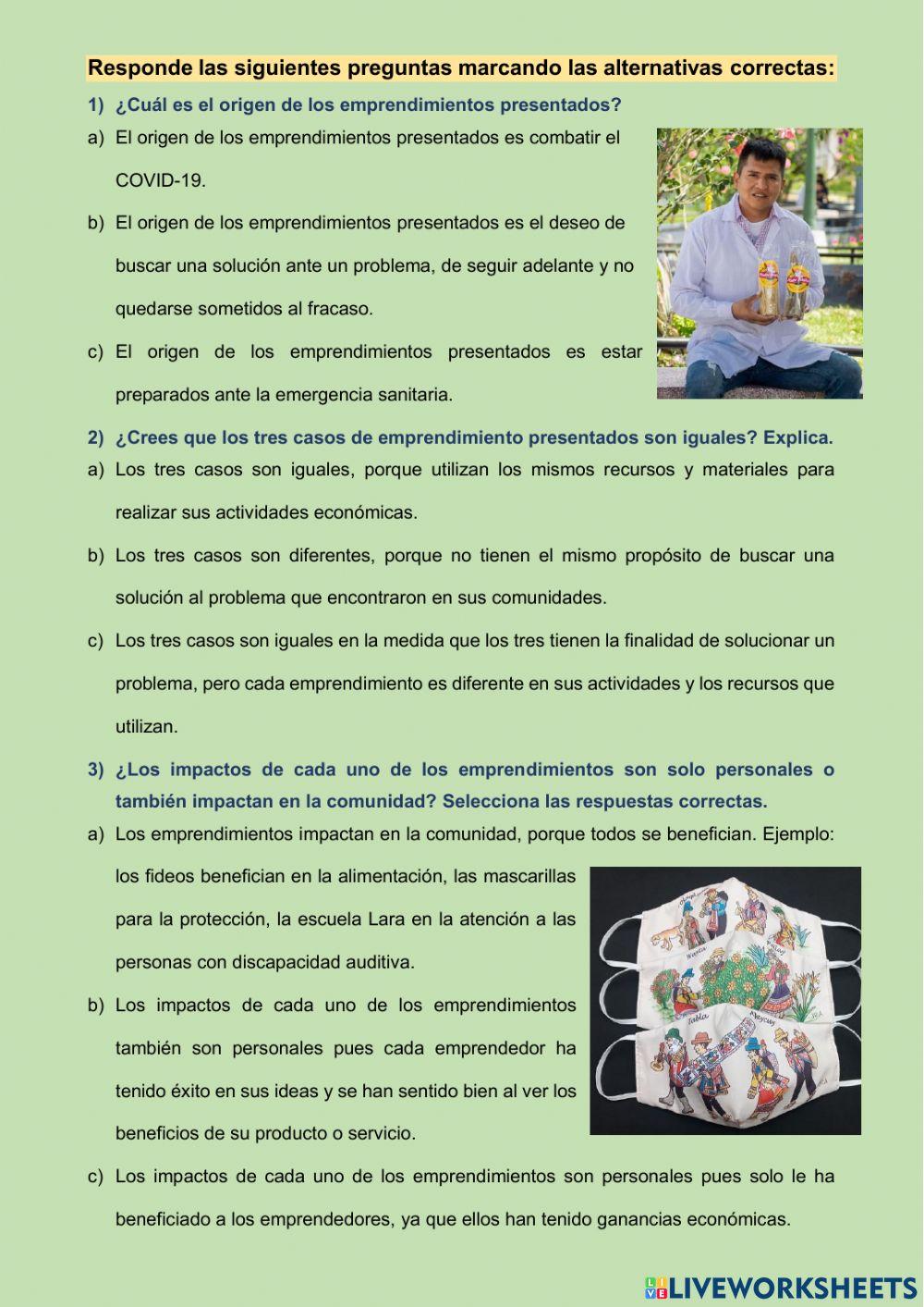 Experiencias de innovación y emprendimientos regionales