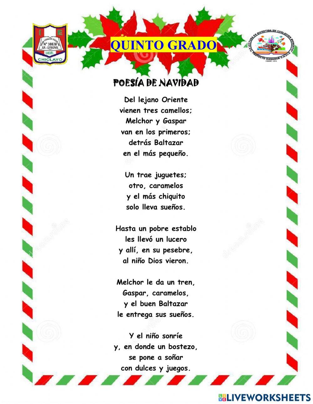 Poesía de Navidad