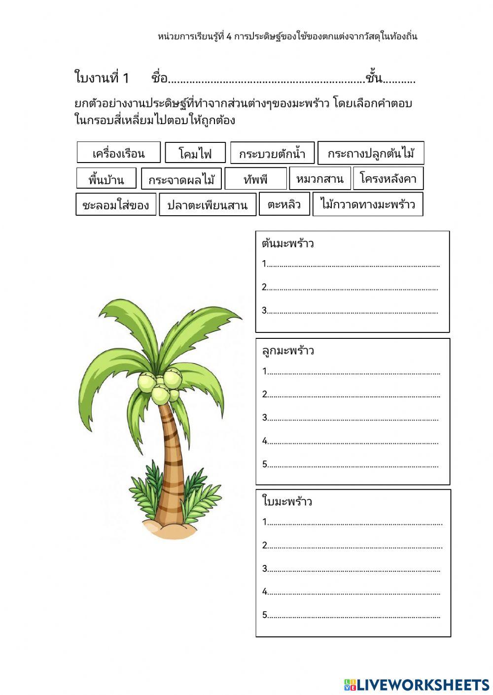 การประดิษฐ์ของใช้