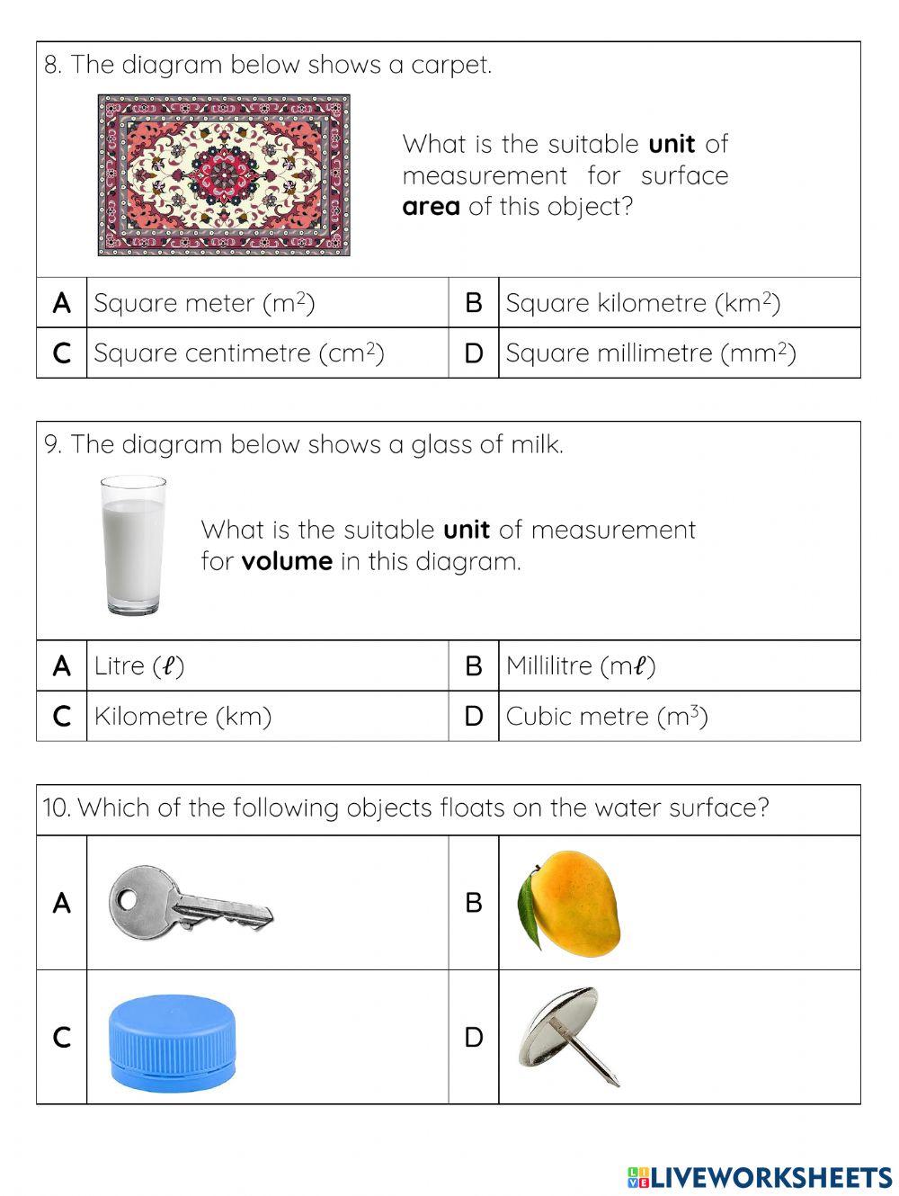 Pentaksiran Sumatif Sains DLP Tahun 3-PdPR Minggu 40-24hb November 2021