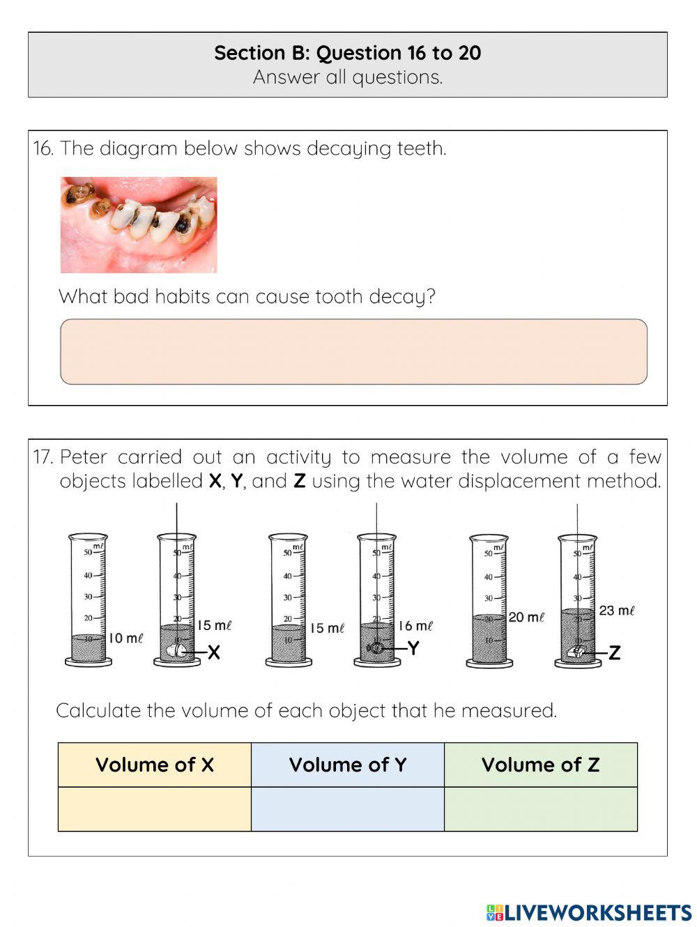 Pentaksiran Sumatif Sains DLP Tahun 3-PdPR Minggu 40-24hb November 2021